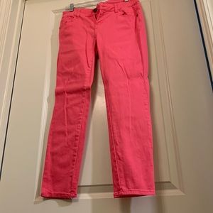 Pink jeans. Fire Los Angeles. Size 9. Like new. Nordstrom rack purchase.